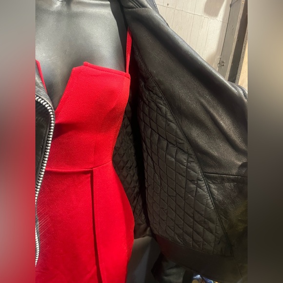 Vintage 100% Leather “Easy Rider” Motorcycle Jacket Sz L - Picture 10 of 11